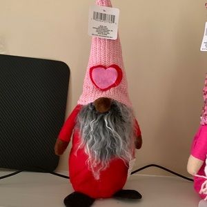 Valentines Gnome decor, brand new.